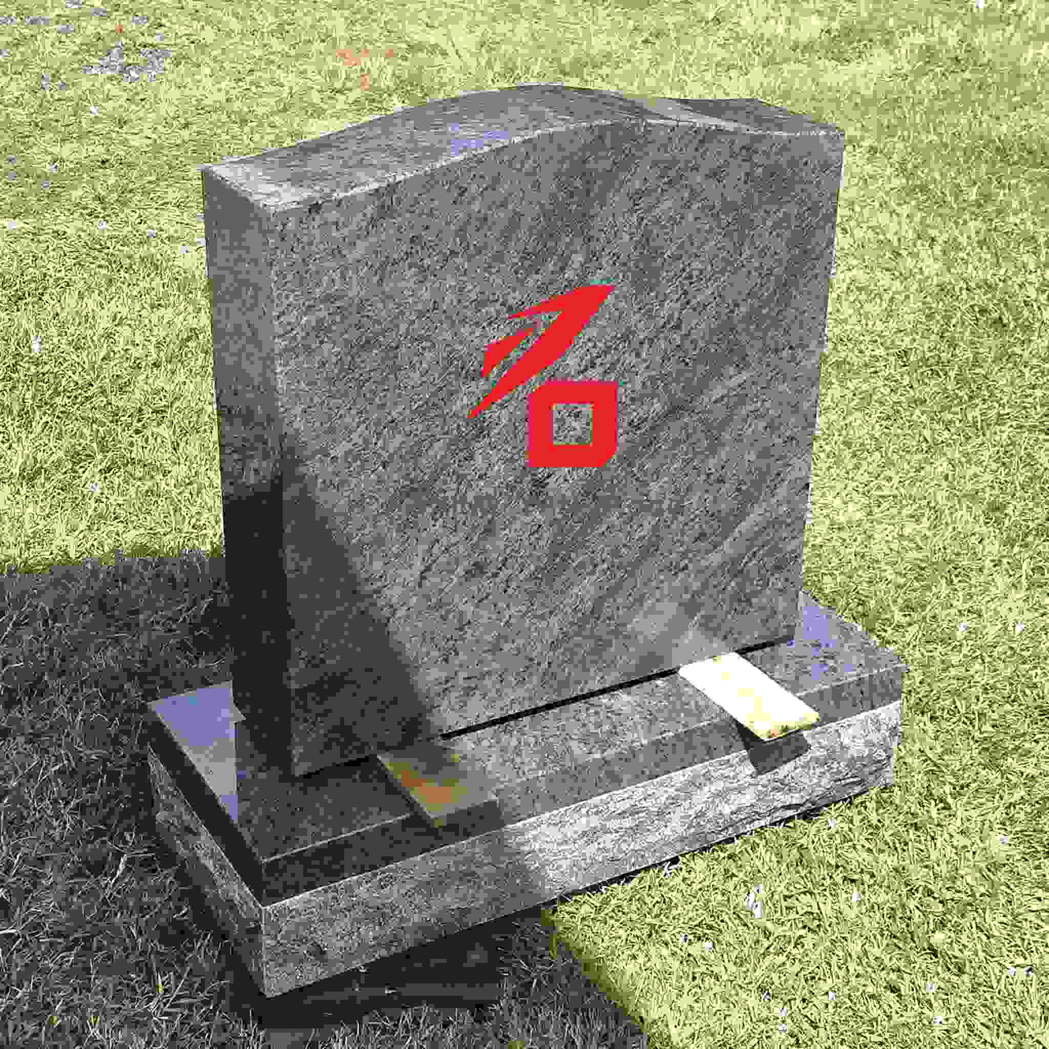 Lihtne graniidist üksik monument